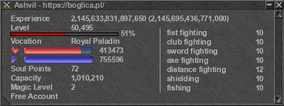 Signature for player Ashvil