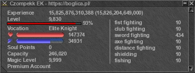 Signature for player Czompekk EK