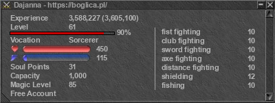 Signature for player Dajanna