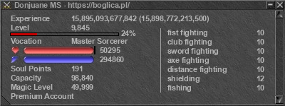 Signature for player Donjuane MS