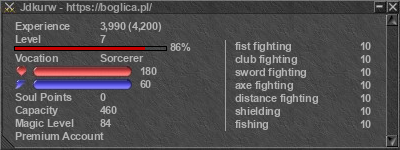 Signature for player Jdkurw