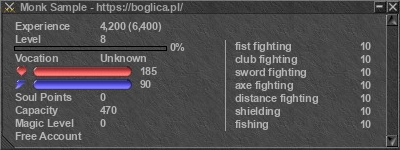 Signature for player Monk Sample